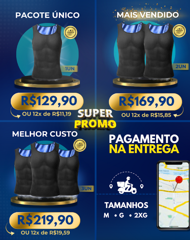 Kits da Regata Sauna: 1, 2 e 3 unidades